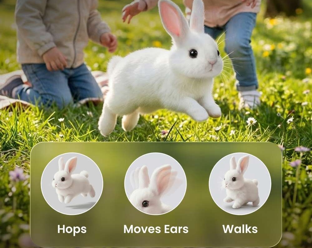 Hoppsy Robot Bunny